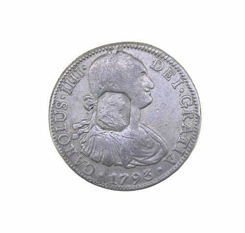 Lot 152 - George III Dollar, octagonal countermark with...