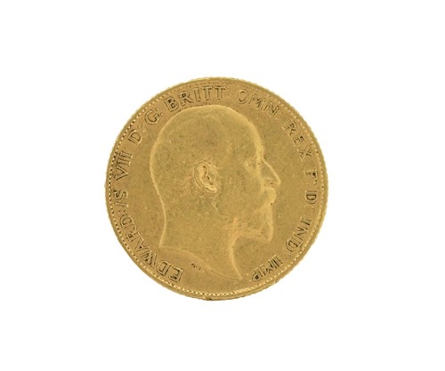 Lot 159 - Edward VII gold half sovereign 1904