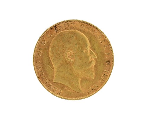 Lot 161 - Edward VII gold half sovereign 1910