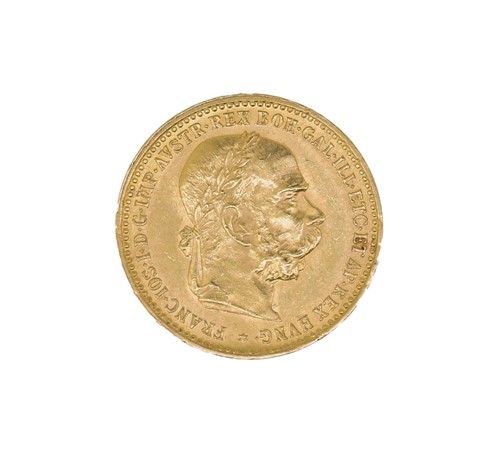 Lot 167 - Austria gold 10 Corona 1897, 3.3g