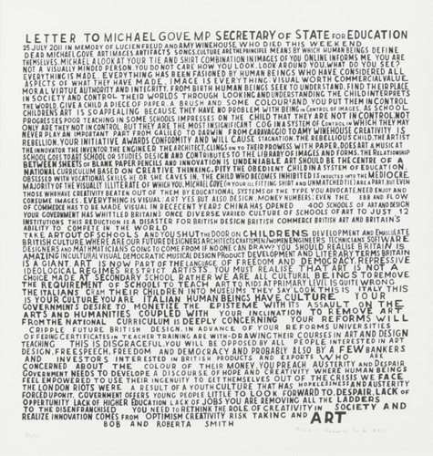 Lot 624 - Bob and Roberta Smith OBE, RA (1963-) (Patrick Brill)