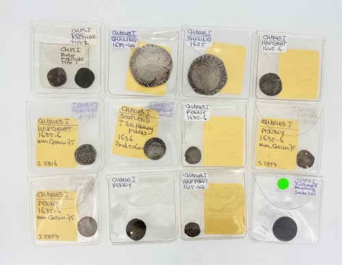 Lot 170 - Charles I coinage: 1625 shilling, lis mint...