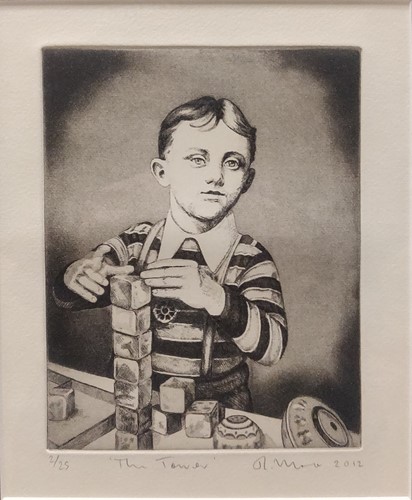 Lot 204 - Richard Moon, two etchings, to include: The...