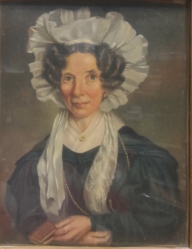 Lot 299 - A late 19th century portrait of a lady oil on...