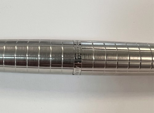 Lot 440 - Alfred Dunhill  - A steel cased fountain pen