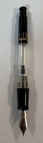 Lot 440 - Alfred Dunhill  - A steel cased fountain pen