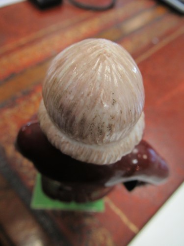 Lot 33 - A Derby figure of a Regency gentleman, marks...