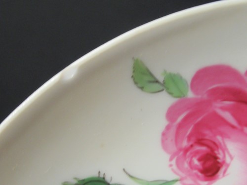 Lot 18 - 'Dresden' (cross swords mark) floral pattern...