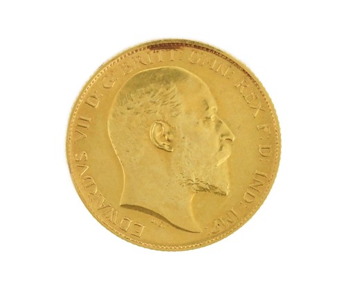 Lot 58 - Edward VII gold half sovereign 1902, good lustre