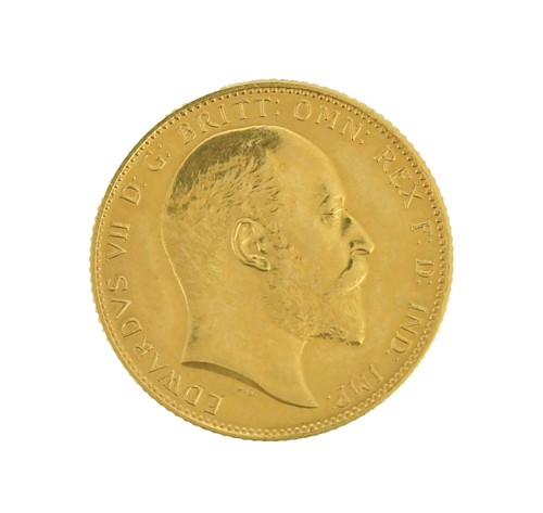 Lot 59 - Edward VII gold sovereign 1902, excellent...