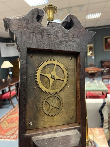 Lot 242 - A George III mahogany stick barometer by George Adams, London