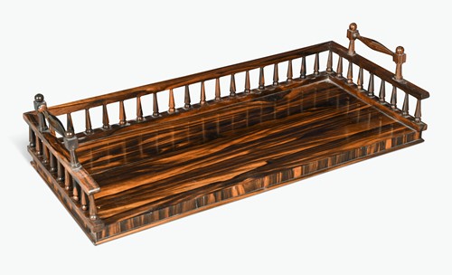 Lot 241 - A coromandel book trough, 19th century