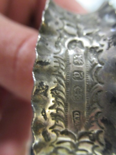 Lot 192 - Silver plated tray dated 1916, pair Alvin...