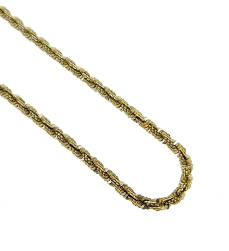 Lot 133 - A modern rope chain