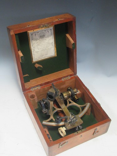 Lot 116 - Husun sextant made for T J Williams & Son...