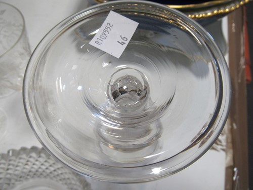 Lot 15 - Various cut glass decanters and other glass...