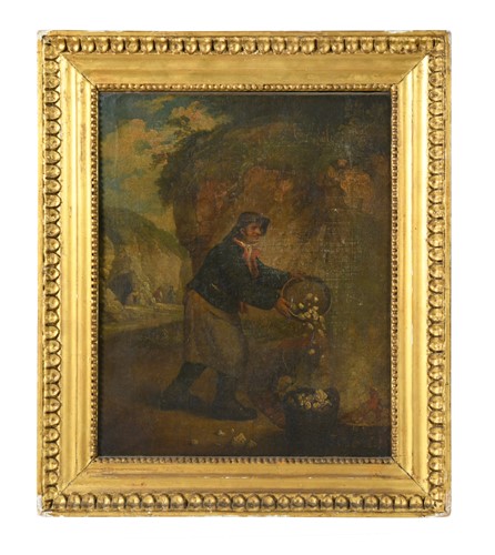 Lot 317 - Follower of George Morland The Slate-Lime...