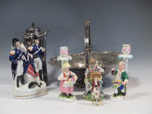 Lot 36 - A pair of Derby Sampson and Hancock...