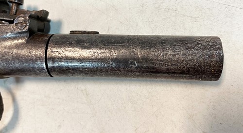 Lot 145 - A French model An IX flintlock cavalry pistol, early 19th century