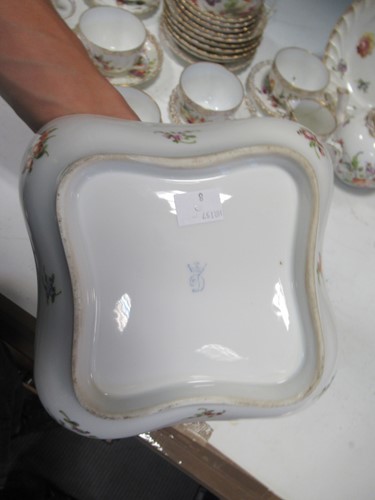 Lot 14 - Items of Dresden porcelain to include cups,...