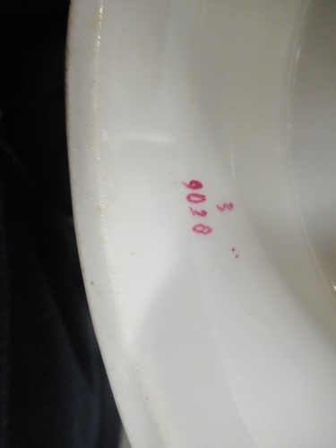 Lot 12 - Two 19th century English porcelain part...