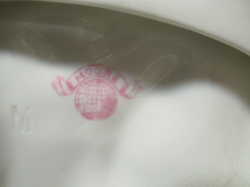 Lot 13 - Three Moore bros white glazed figural dishes...