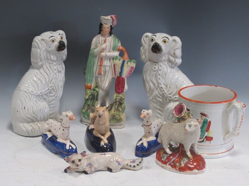 Lot 19 - A collection of ceramic wares to include an...