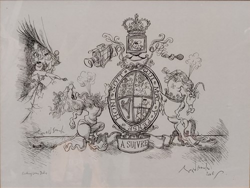Lot 213 - Ronald Searle, CBE, RDI (1920-2011) Buckingham...