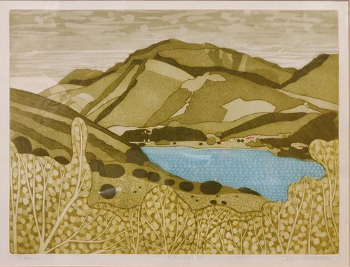 Lot 277 - John Brunsdon, Llanberis, A/P 3/15, signed...