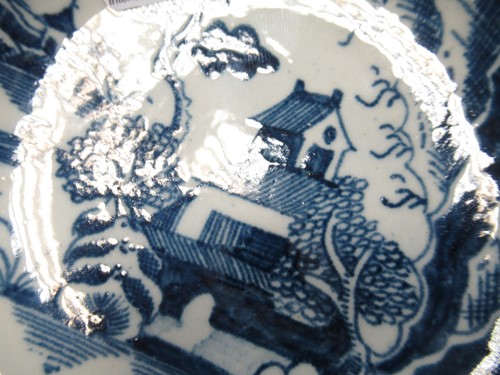 Lot 29 - Six English 18th century saucers including...