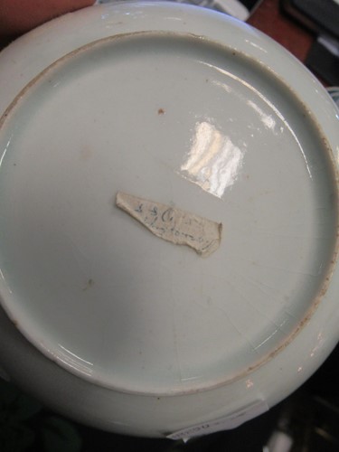 Lot 29 - Six English 18th century saucers including...