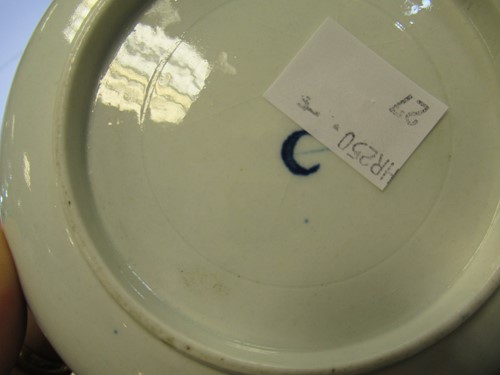 Lot 29 - Six English 18th century saucers including...