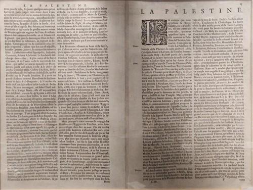 Lot 46 - Willem Blaeu Terra Sancta quae in Sacris Terra...