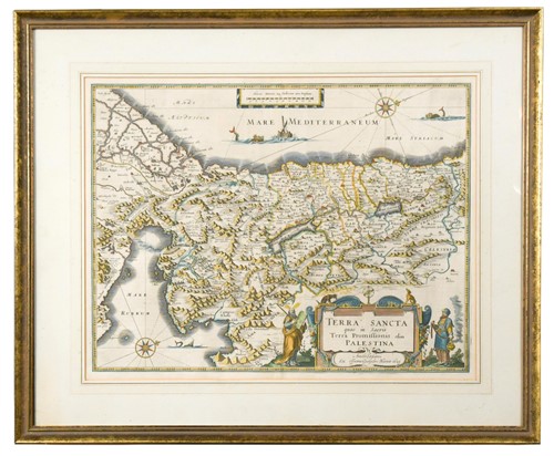 Lot 46 - Willem Blaeu Terra Sancta quae in Sacris Terra...