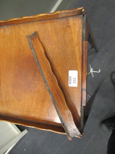 Lot 352 - A mahogany urn stand, early 19th century, the...