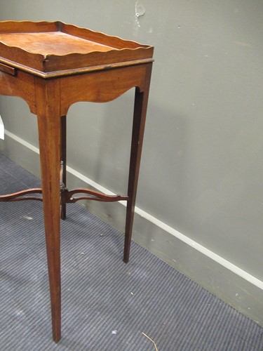 Lot 352 - A mahogany urn stand, early 19th century, the...