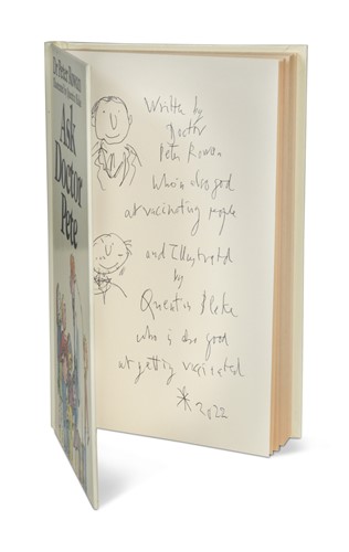 Lot 452 - Sir Quentin Blake CBE, FCSD, FRSL, RDI (1932-) and Dr Peter Rowan