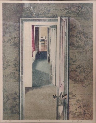 Lot 313 - Richard Sell (British 1922-2008), Wood Cottage,...