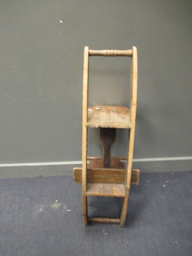 Lot 475 - A Victorian pine rocking horse, 48 x 113 x 38cm