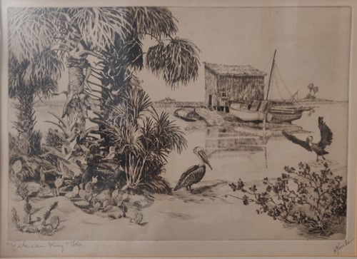 Lot 286 - Walter Ronald Locke (1883 - 1949), On Pelican...