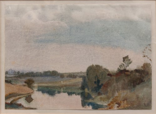Lot 220 - Charles Knight (American 1901-1990) a lake in...