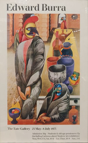 Lot 227 - Edward Burra at the Tate Gallery Poster...