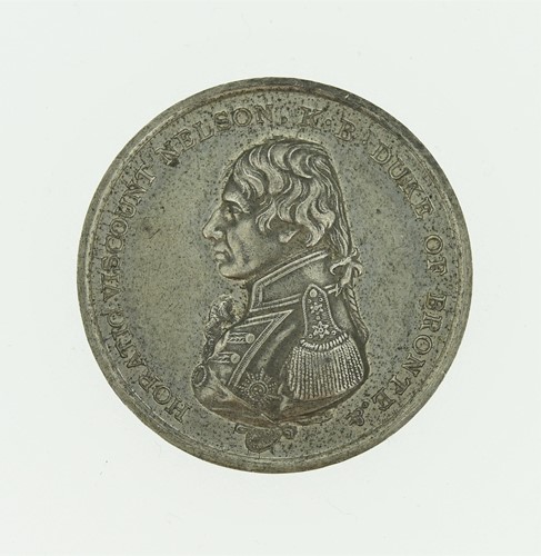 Lot 393 - Nelson and Wellington, five alloy medals