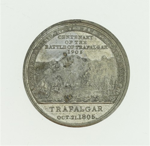 Lot 393 - Nelson and Wellington, five alloy medals