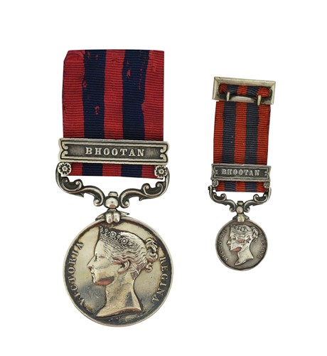 Lot 398 - Indian General Service medal 1854-95