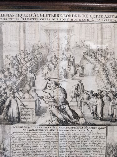 Lot 2 - Carte du Gouvernement Ecclesiastique...