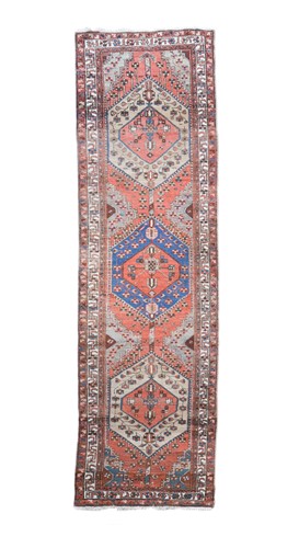 Lot 376 - A Heriz runner
