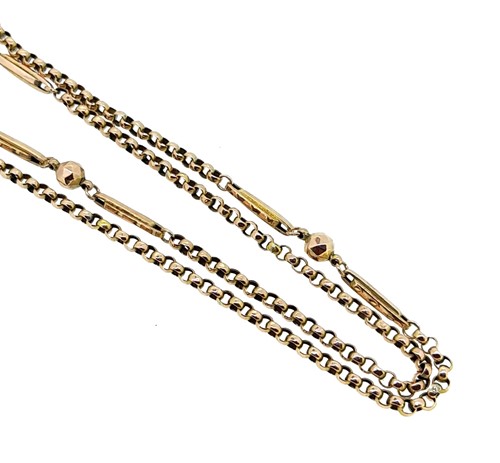 Lot 18 - A fancy guard chain