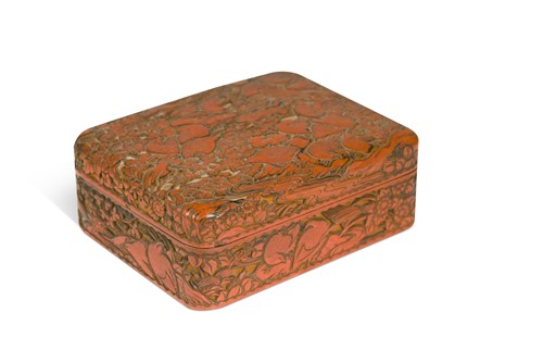Lot 80 - A Japanese lacquered box, mid-19th century