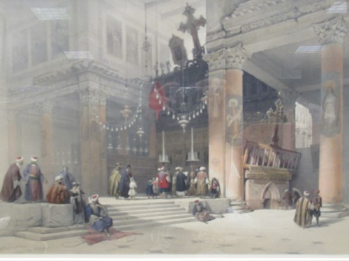 Lot 223 - After David Roberts RA, Chancel of the Church...